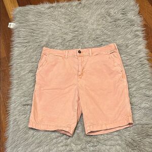 American eagle outfitters men’s classic salmon cotton shorts size‎ 34